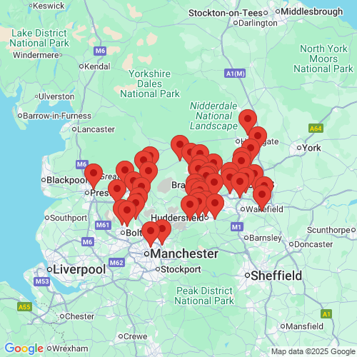 Map of Recent Inspections