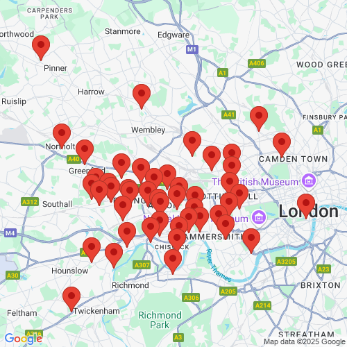Map of Recent Inspections
