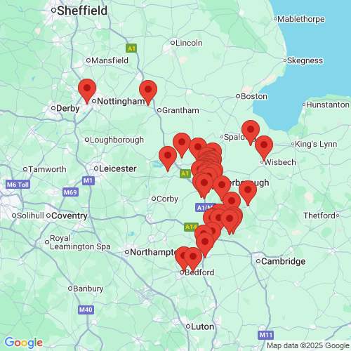 Map of Recent Inspections