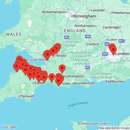Map of Recent Inspections