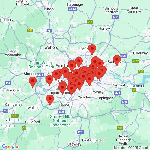 Map of Recent Inspections