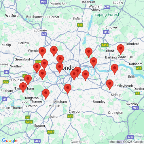Map of Recent Inspections