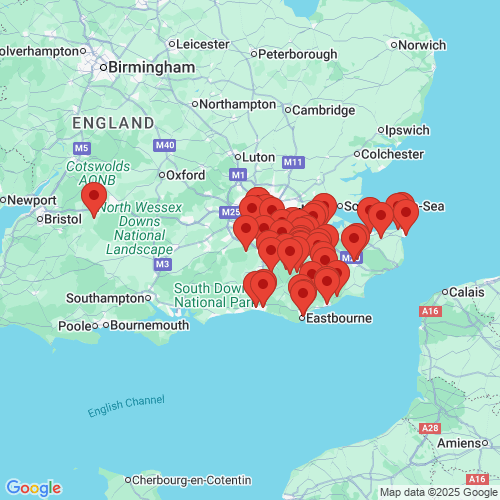 Map of Recent Inspections