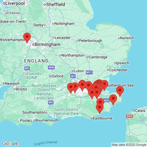 Map of Recent Inspections
