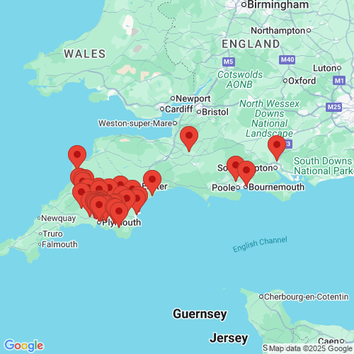 Map of Recent Inspections