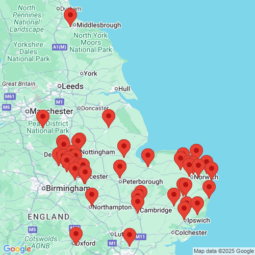 Map of Recent Inspections