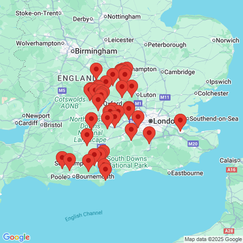 Map of Recent Inspections