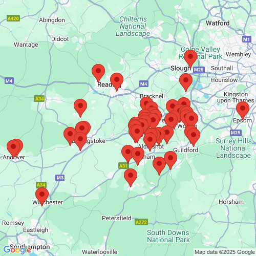 Map of Recent Inspections