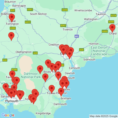 Map of Recent Inspections
