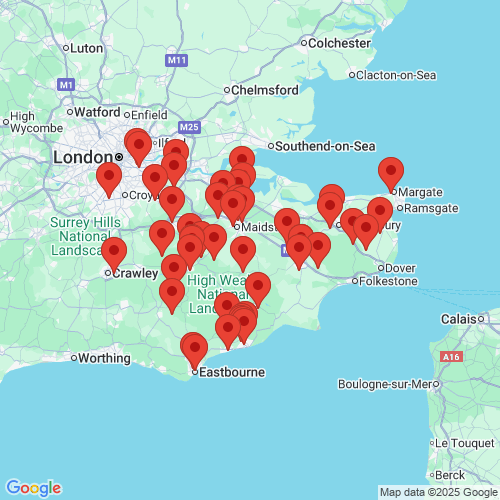 Map of Recent Inspections