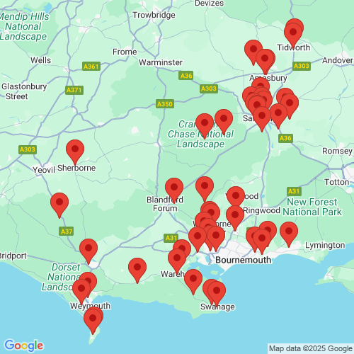 Map of Recent Inspections