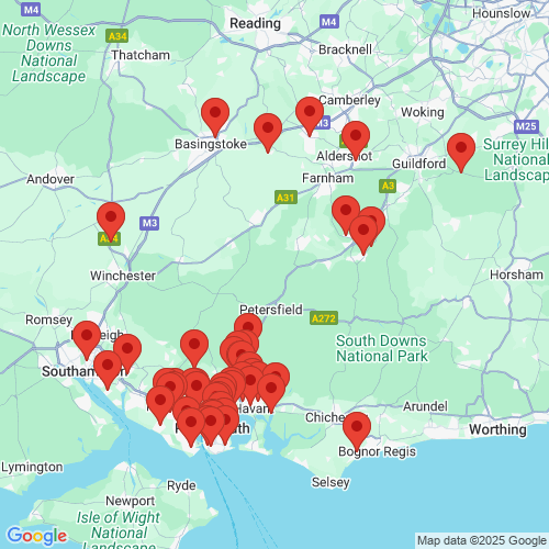 Map of Recent Inspections