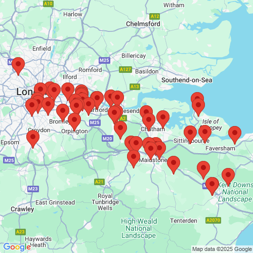 Map of Recent Inspections