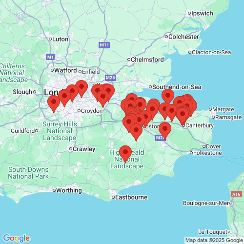 Map of Recent Inspections