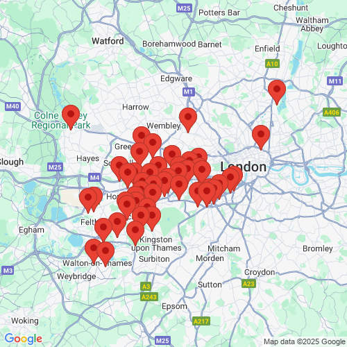 Map of Recent Inspections