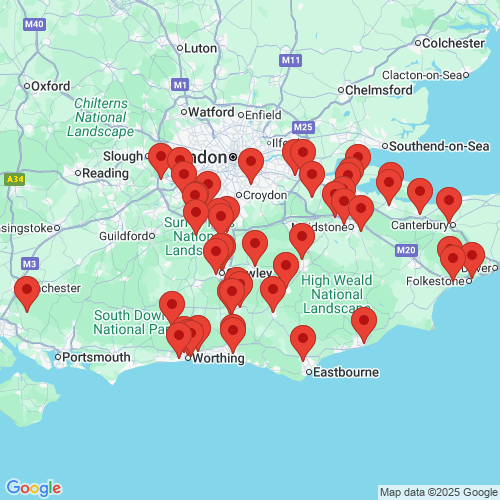 Map of Recent Inspections