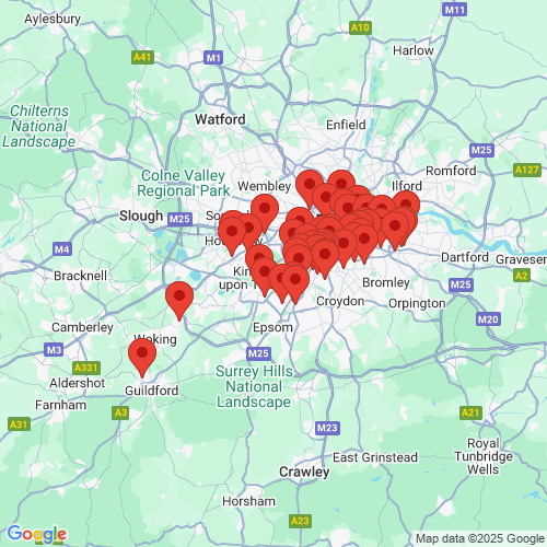 Map of Recent Inspections