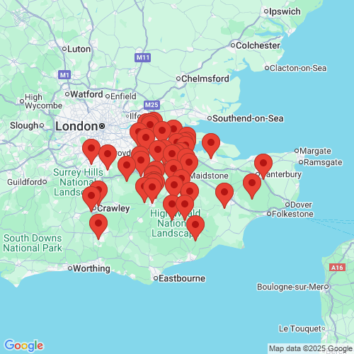 Map of Recent Inspections