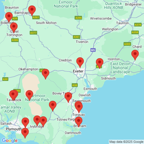 Map of Recent Inspections