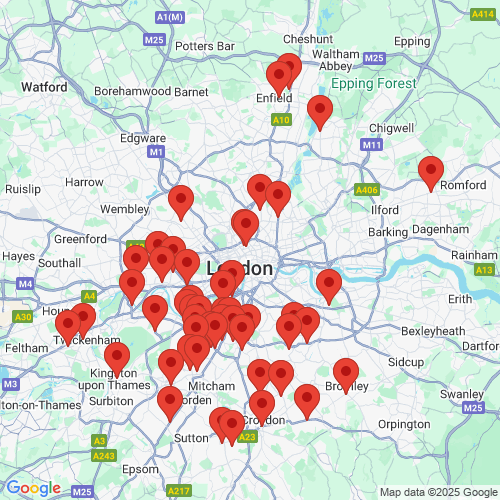 Map of Recent Inspections