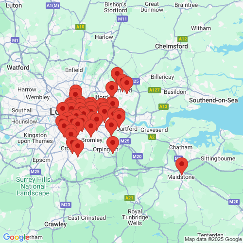 Map of Recent Inspections