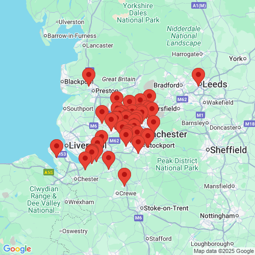Map of Recent Inspections