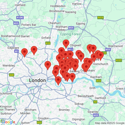 Map of Recent Inspections