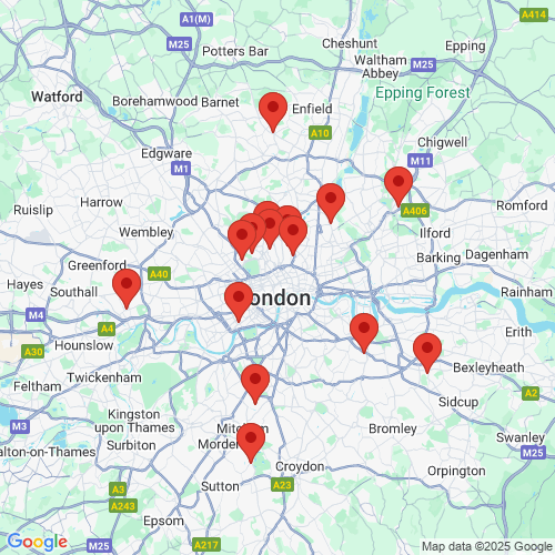 Map of Recent Inspections