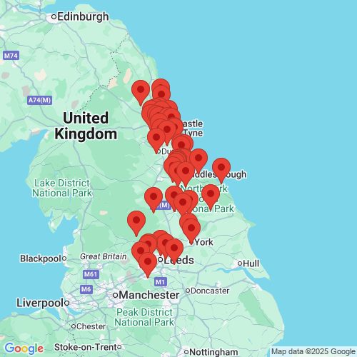 Map of Recent Inspections