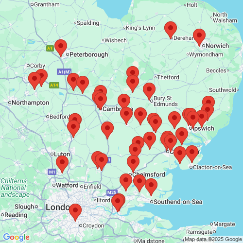 Map of Recent Inspections