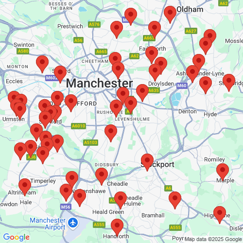 Map of Recent Inspections