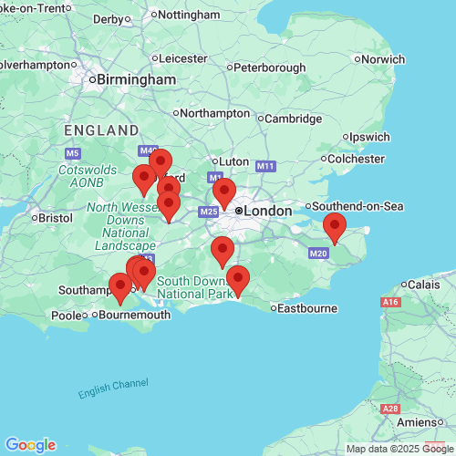 Map of Recent Inspections