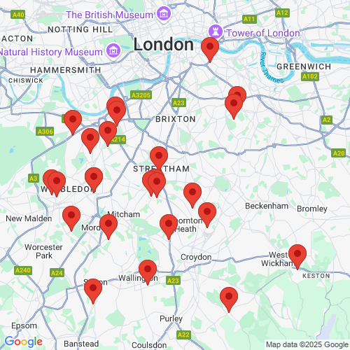 Map of Recent Inspections