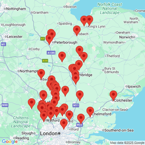 Map of Recent Inspections