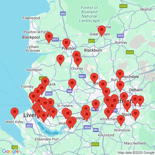 Map of Recent Inspections