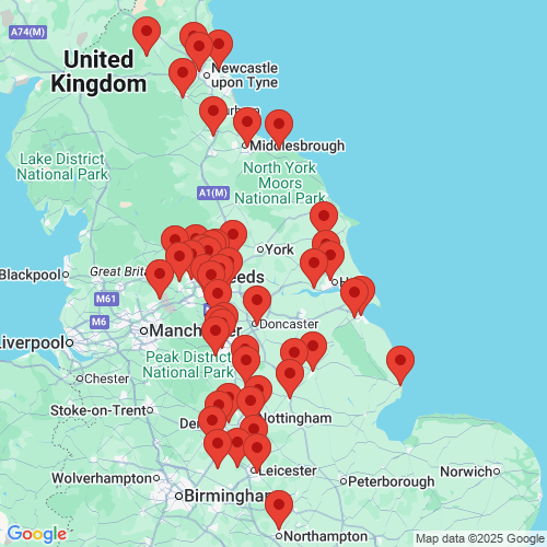 Map of Recent Inspections