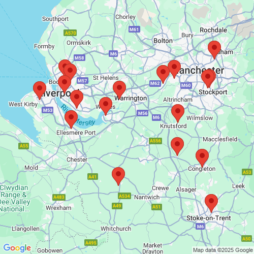 Map of Recent Inspections