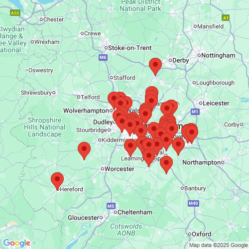 Map of Recent Inspections