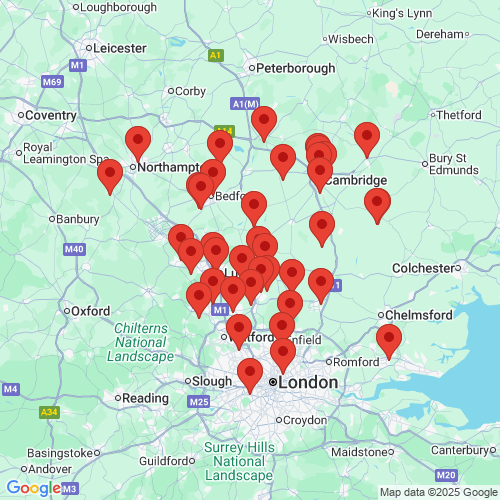 Map of Recent Inspections