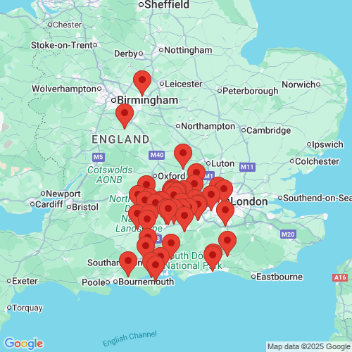 Map of Recent Inspections