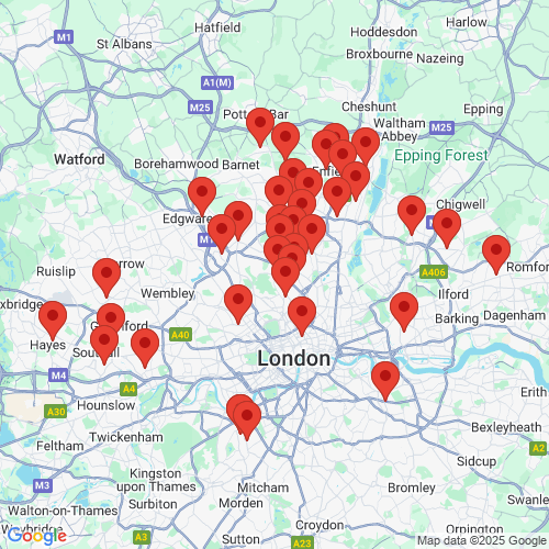 Map of Recent Inspections