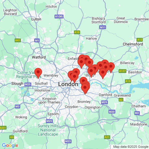 Map of Recent Inspections