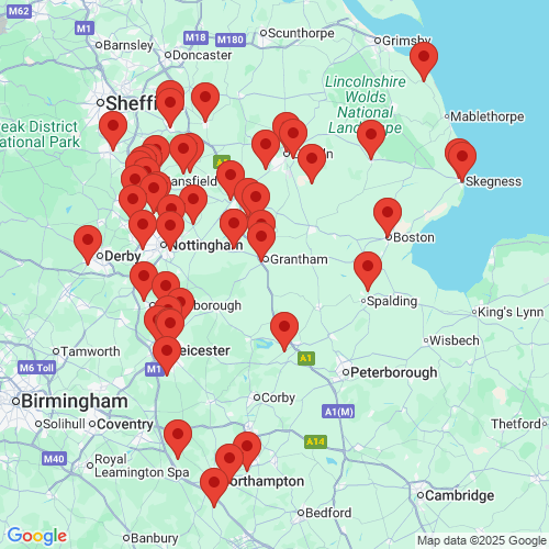 Map of Recent Inspections