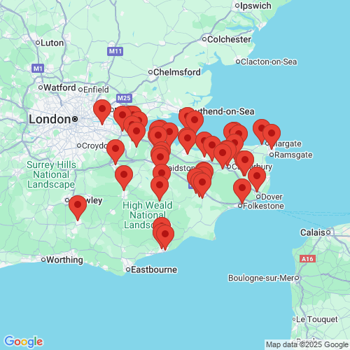 Map of Recent Inspections