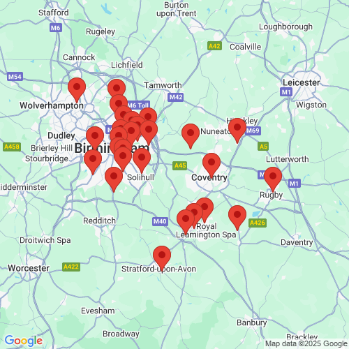 Map of Recent Inspections