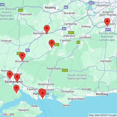 Map of Recent Inspections