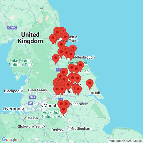 Map of Recent Inspections
