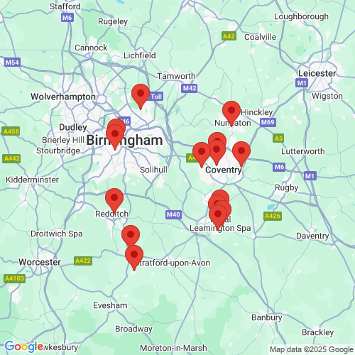 Map of Recent Inspections