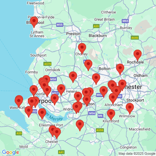 Map of Recent Inspections