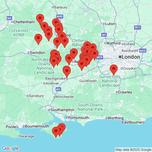 Map of Recent Inspections